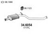 OPEL 5852378 Middle Silencer